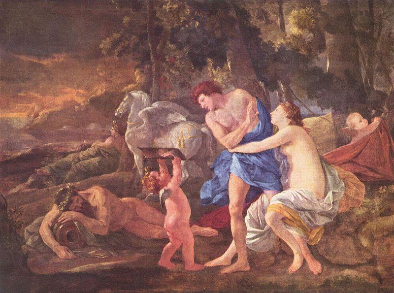 Nicolas Poussin Cephalus und Aurora oil painting image